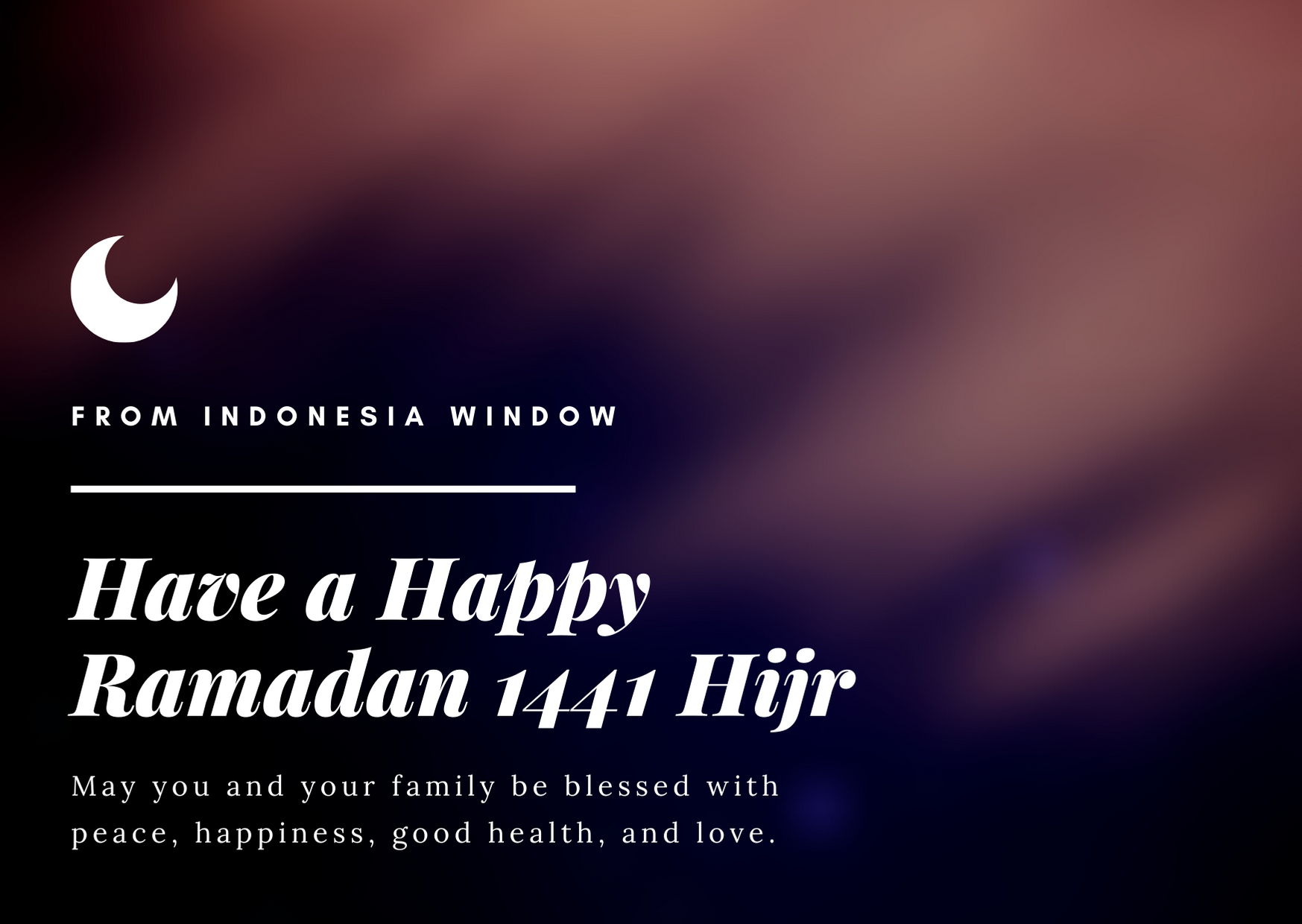 Ramadan 1441 Hijr falls on April 24, 2020