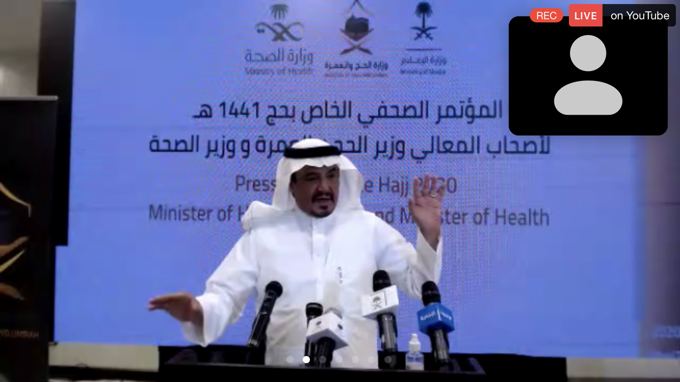 Number of hajj pilgrims this year no more than 10,000