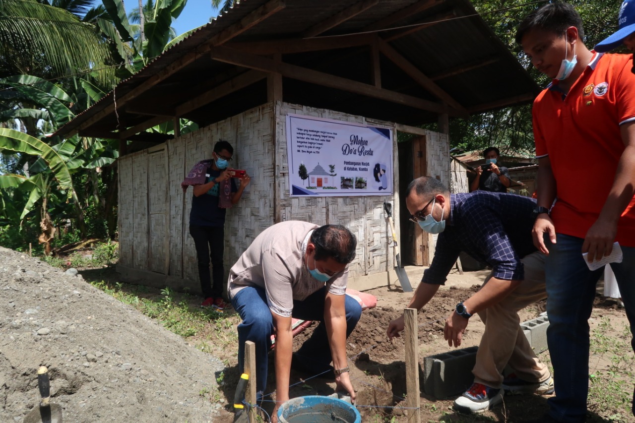 Indonesians donate to build mosque in the Philippines’ Katubao