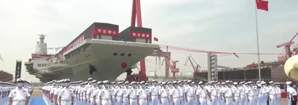 China luncurkan kapal induk ketiga buatan dalam negeri