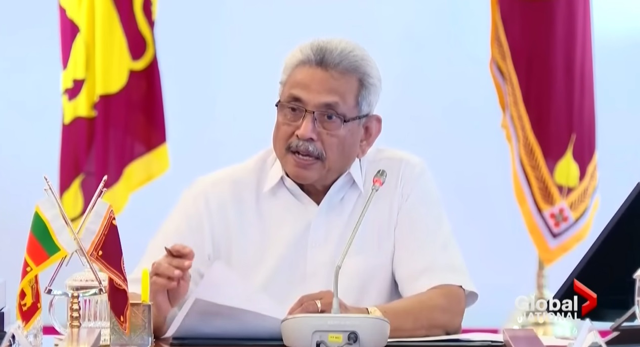 presiden sri lanka kabur