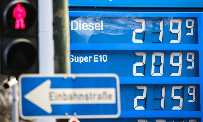 Harga gas konsumen Jerman