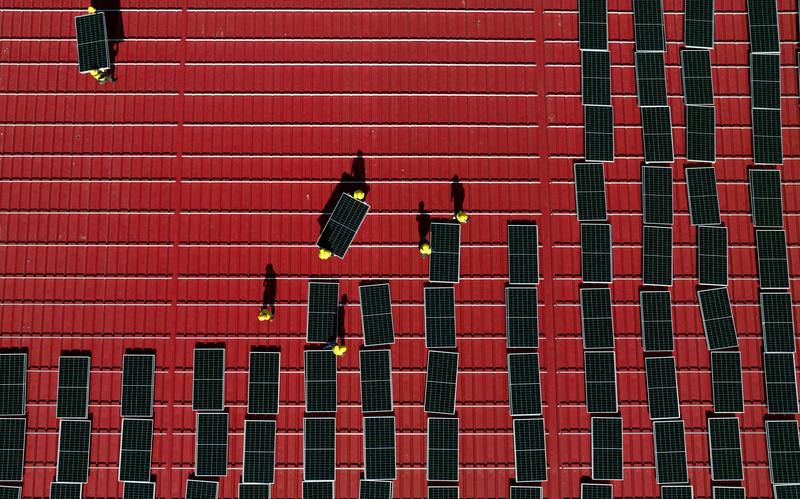 Panel fotovoltaik atap