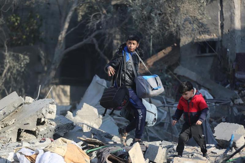 Jalur Gaza mengalami bombardemen