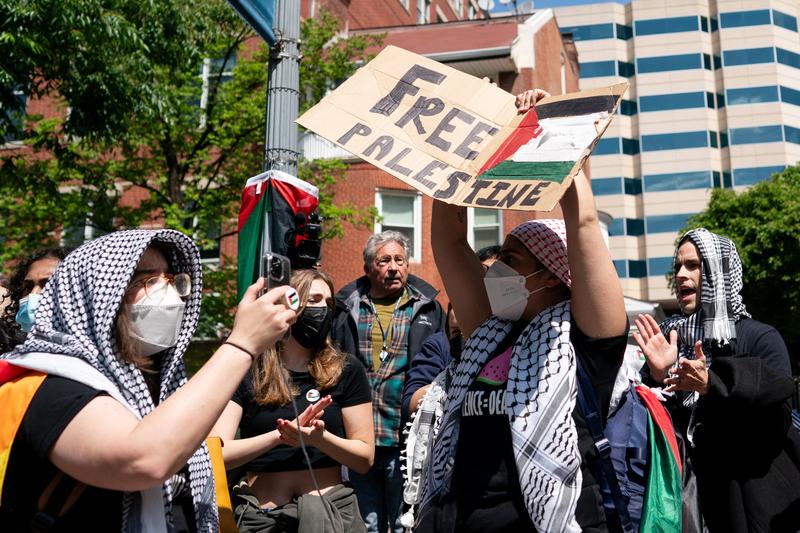 Demonstrasi pro-Palestina