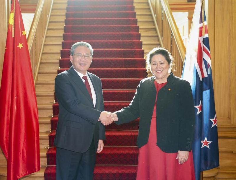 China and New Zealand