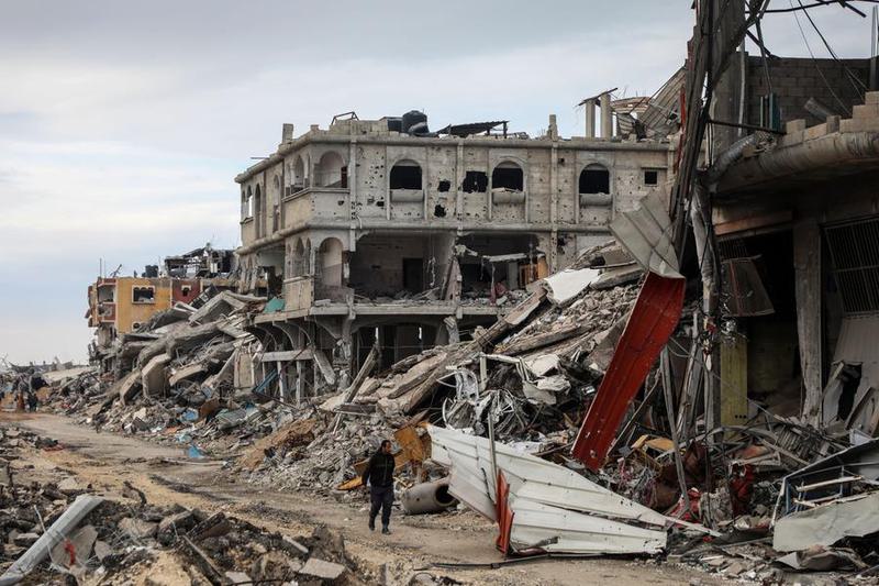 kehancuran yang terjadi di