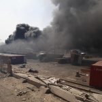 ledakan dahsyat di sebuah