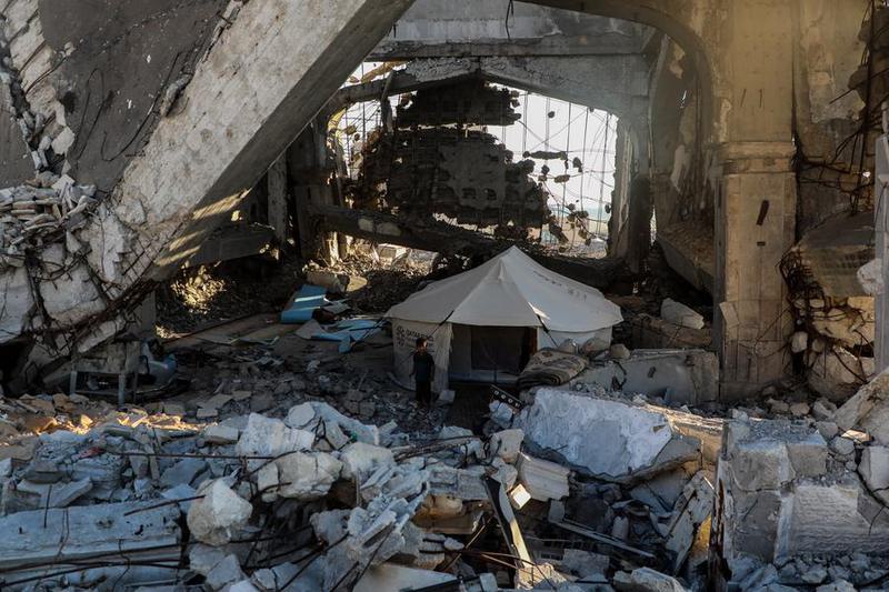 warga di seluruh Gaza