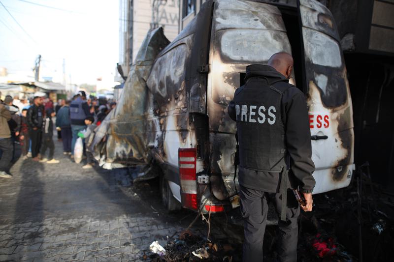 situasi media di Gaza