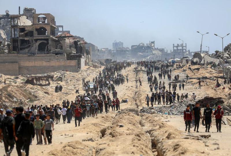 risiko kelaparan di Gaza