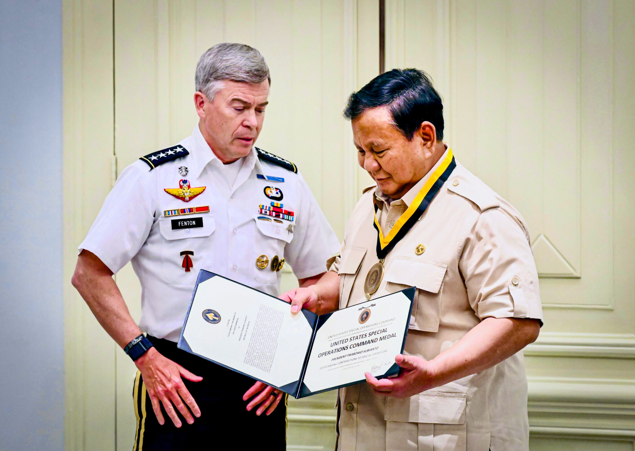 The USSOCOM medal