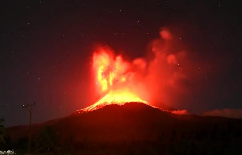 letusan Gunung Lewotobi Laki