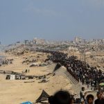 Warga Palestina yang mengungsi