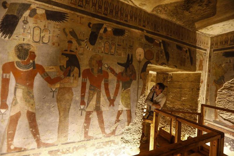 Makam Firaun Amenhotep III dibuka kembali setelah restorasi