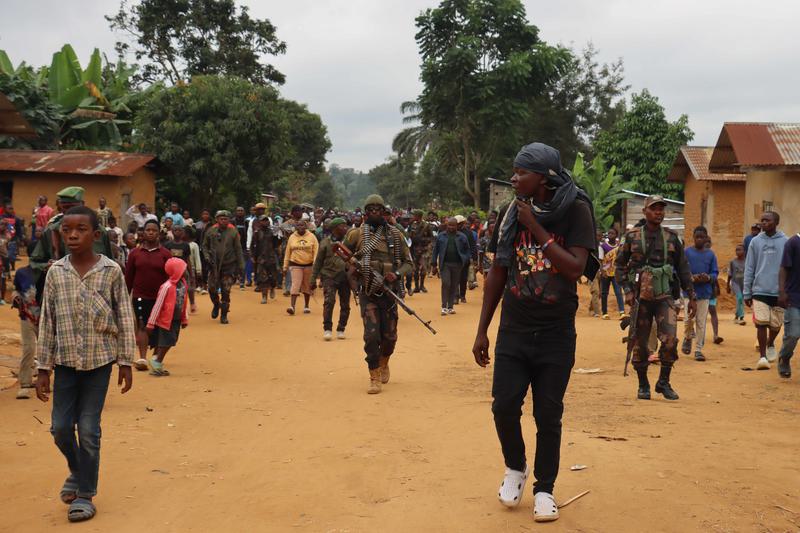 Misi penjaga perdamaian bekerja