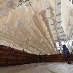 Produksi kepompong ulat sutra