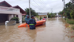 The number of flood victims