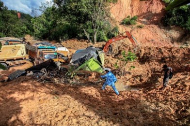 The number of flood victims